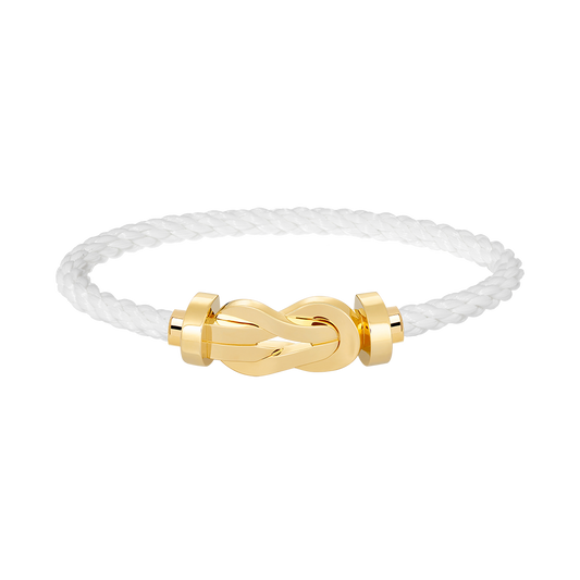 [Bloom]CHANCE LARGE 8 FIGURE BUCKLE NO DIAMOND BRACELET GOLD