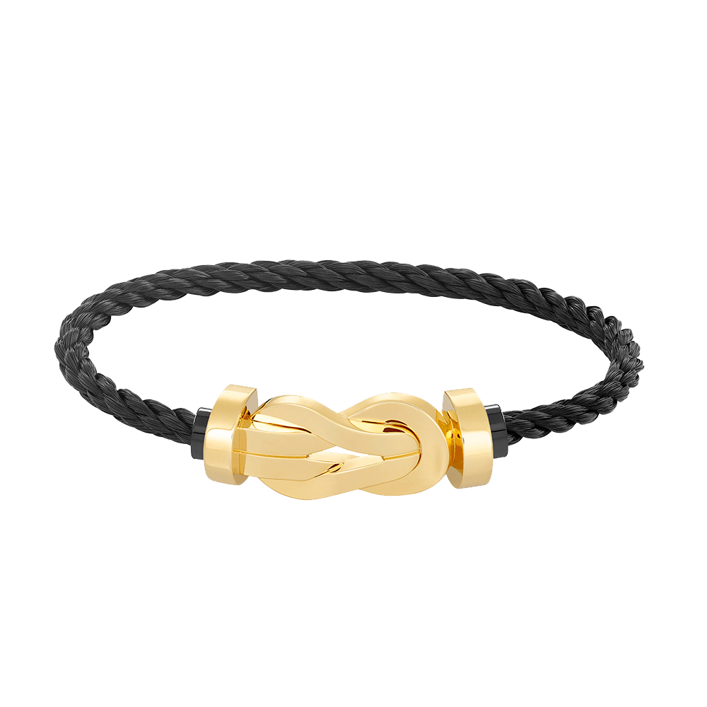 [Bloom]CHANCE LARGE 8 FIGURE BUCKLE NO DIAMOND BRACELET GOLD