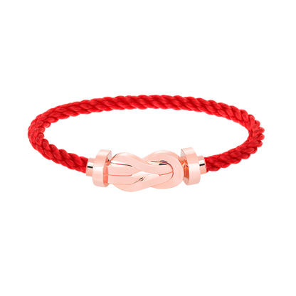 [Bloom]CHANCE LARGE 8 FIGURE BUCKLE NO DIAMOND BRACELET ROSE GOLD