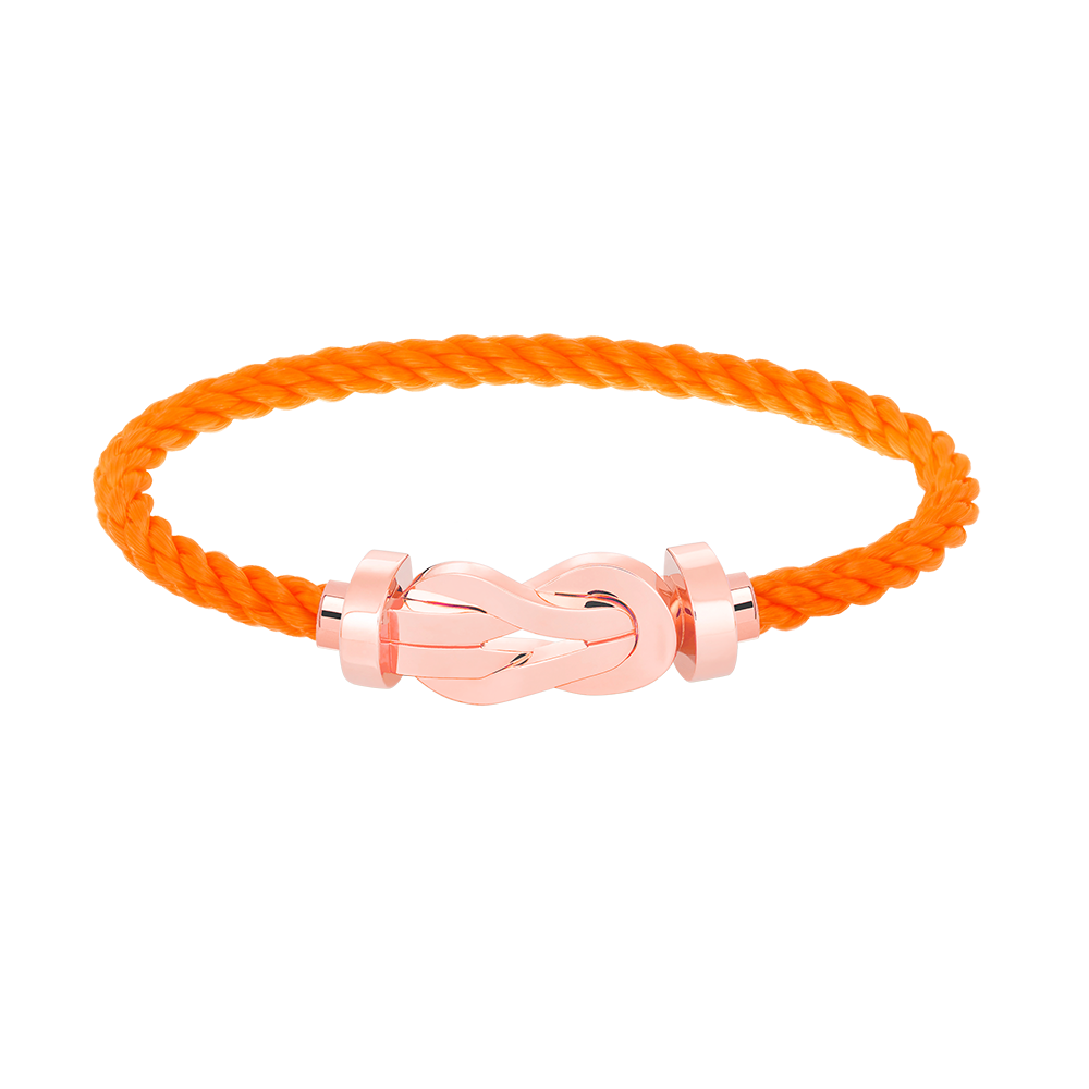 [Bloom]CHANCE LARGE 8 FIGURE BUCKLE NO DIAMOND BRACELET ROSE GOLD