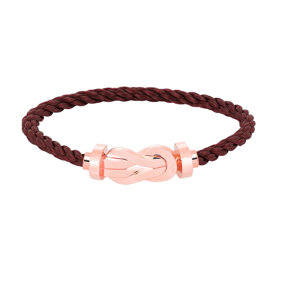 [Bloom]CHANCE LARGE 8 FIGURE BUCKLE NO DIAMOND BRACELET ROSE GOLD