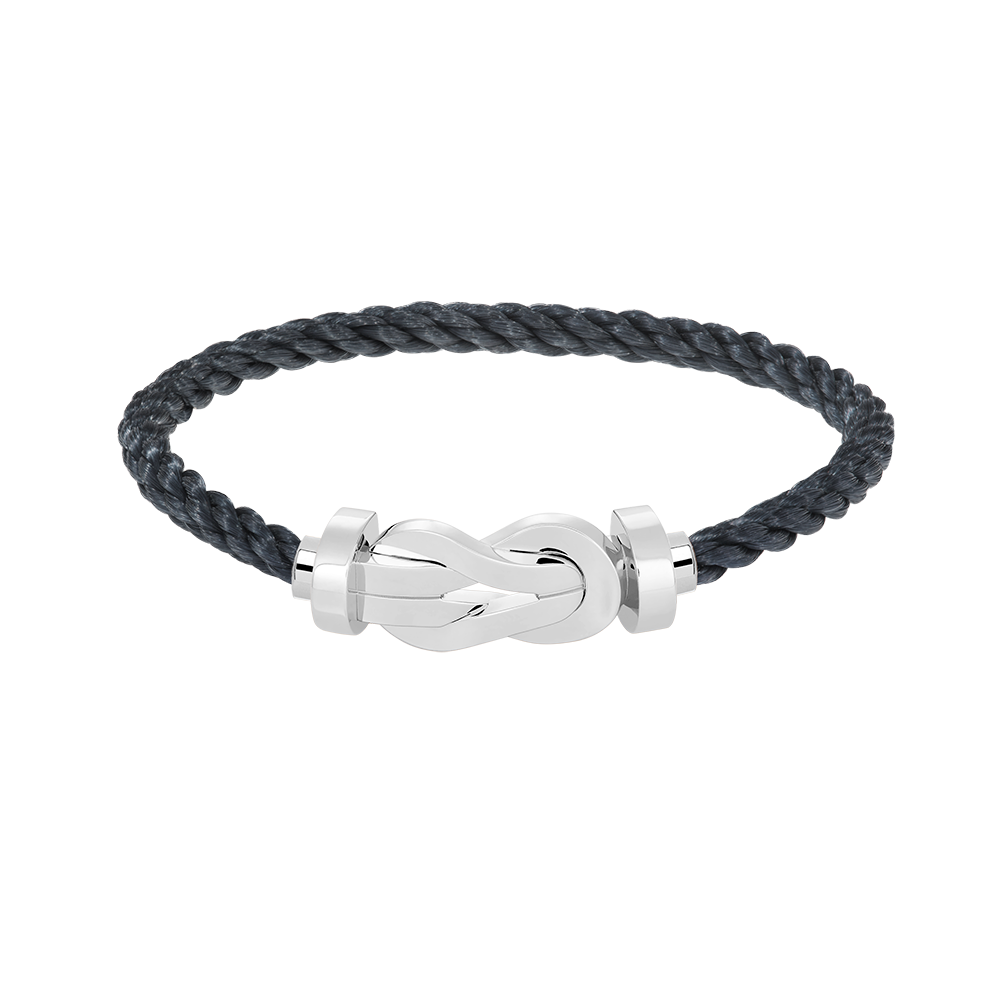 [Bloom]CHANCE LARGE 8 FIGURE BUCKLE NO DIAMOND BRACELET SILVER