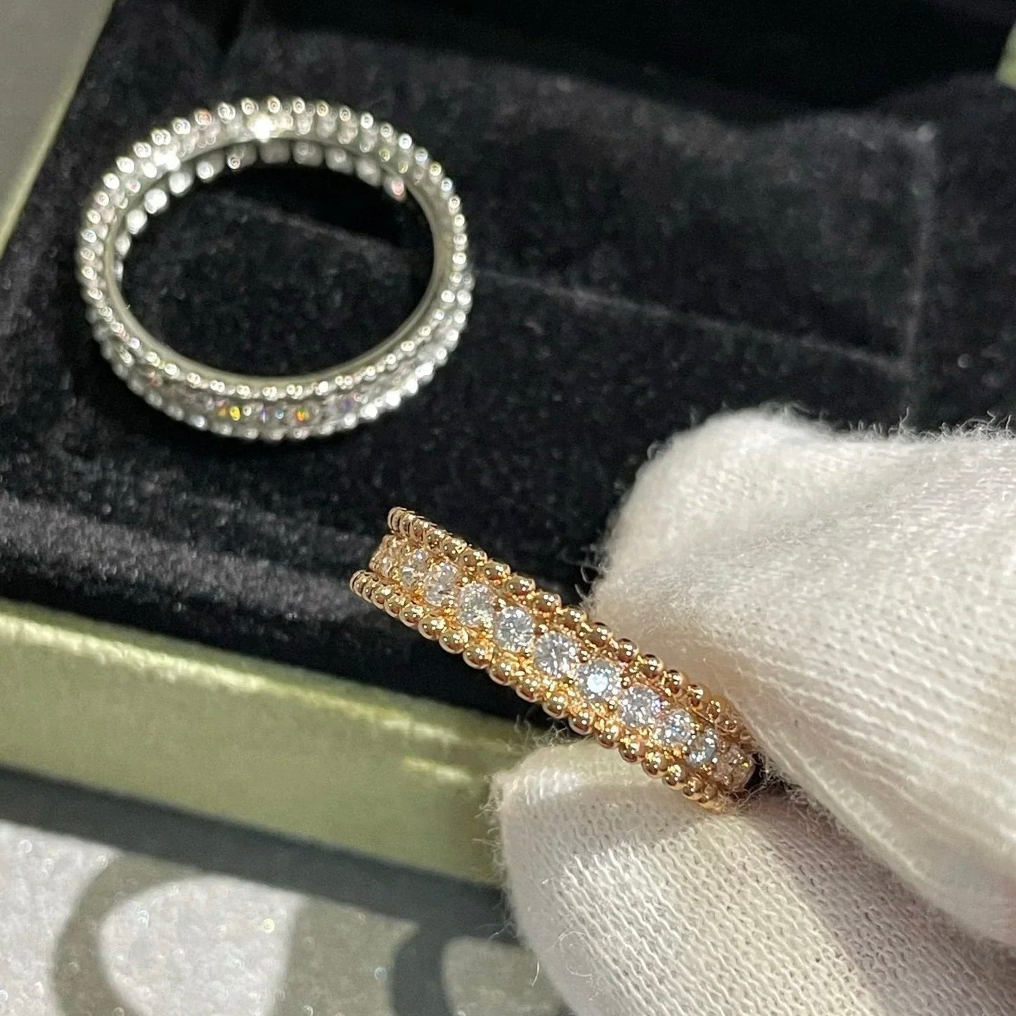 [Bloom]PERLEE DIAMOND ROSE GOLD RING