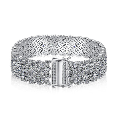 [Bloom]Ornate Elegant Round Cut Party Bracelet