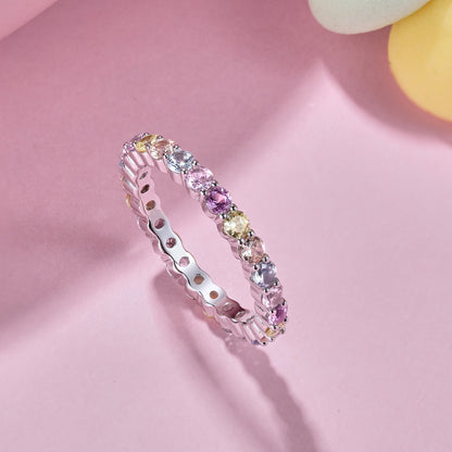 [Bloom]Dazzling Resplendent Round Cut Party Ring