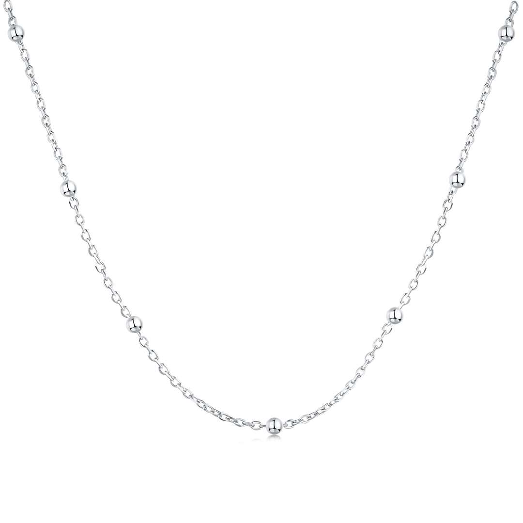 [Bloom]Small Bead Clavicle Chain Simple Necklace