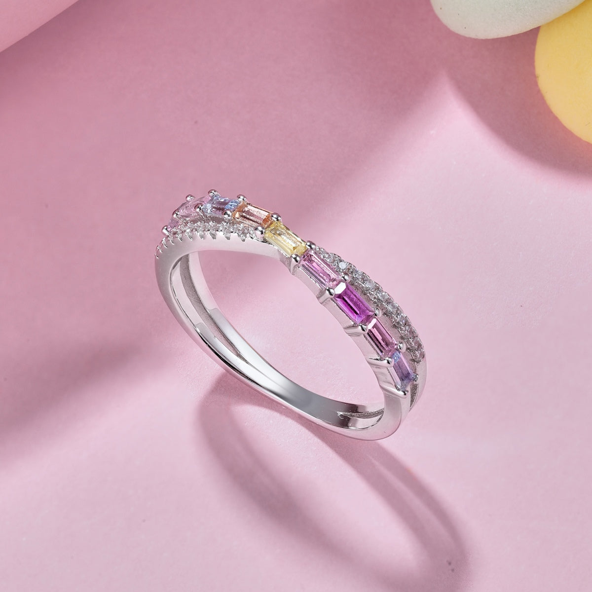 [Bloom]Energetic Elegant Radiant Cut Party Ring