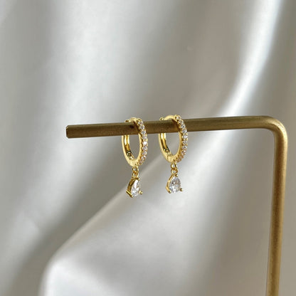 [Bloom]Luxurious Geometric Drop Earrings