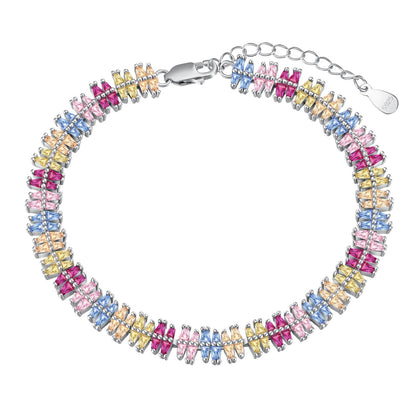 [Bloom]Sparkling Exquisite Multi Cut Party Bracelet