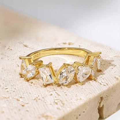 [Bloom]Delicate Multi Cut Ring