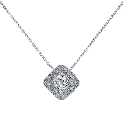 [Bloom]Sparkling Asscher Cut Necklace