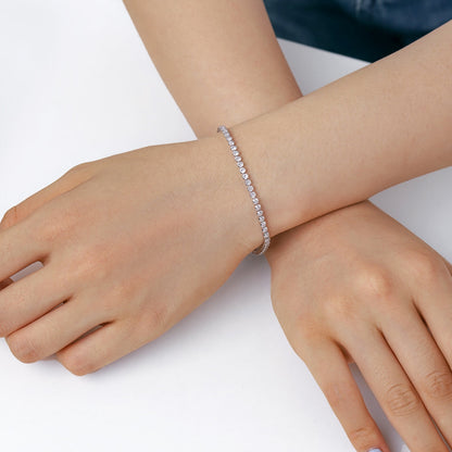 [Bloom]Dazzling Sparkling Round Cut Daily Bracelet