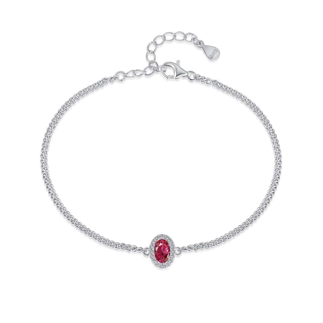 [Bloom]Exquisite Oval Shape Bracelet