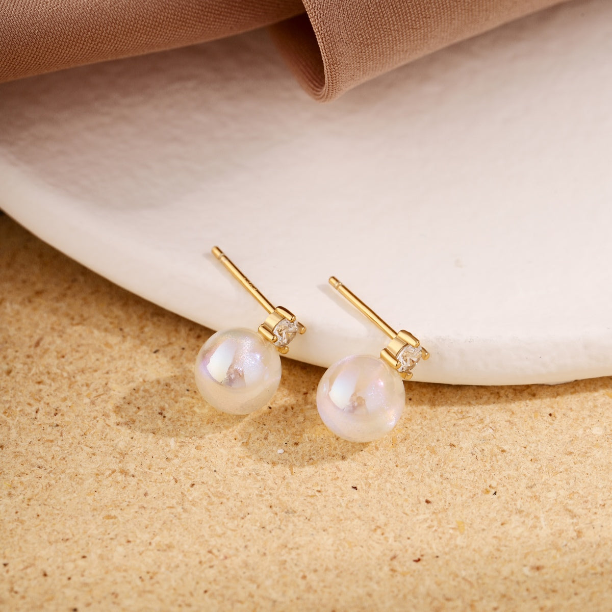 [Bloom]Symphony Mermaid Pearl Earrings