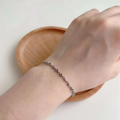 [Bloom]Colorful Bead Array Bracelet