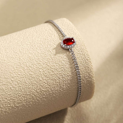 [Bloom]Exquisite Oval Shape Bracelet