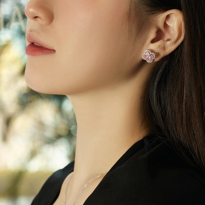 [Bloom]Lucky Four-Leaf Clover Exquisite Earrings