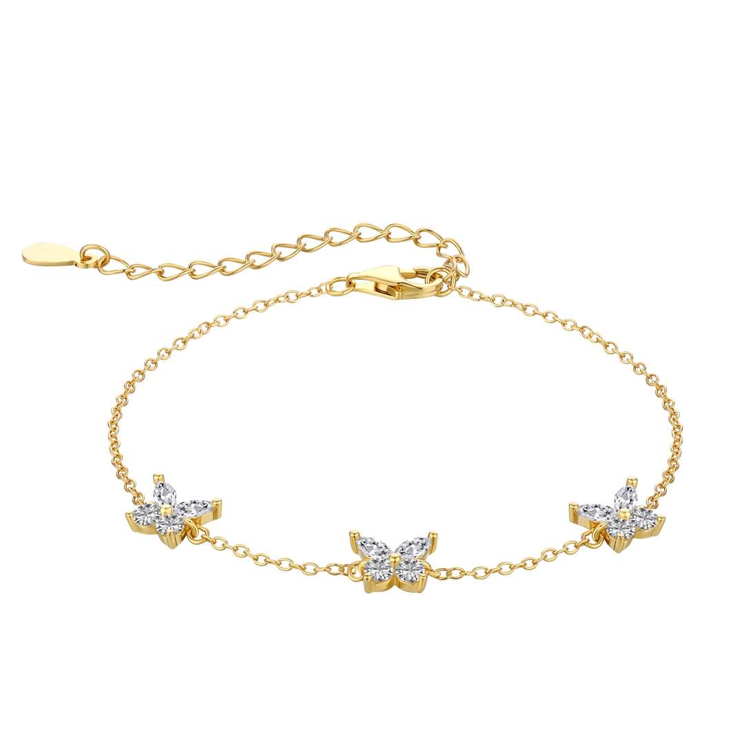 [Bloom]Radiant Butterfly Shape Necklace