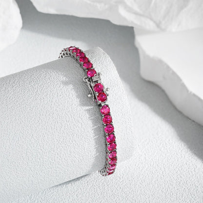 [Bloom]Radiant Colorful Round Cut Party Bracelet