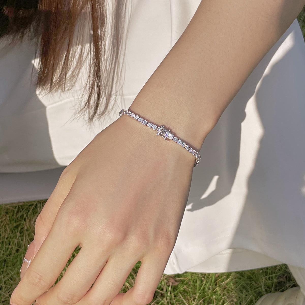 [Bloom]Radiant Colorful Round Cut Party Bracelet