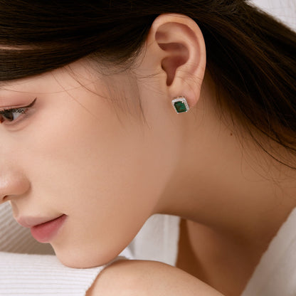 [Bloom]Luxurious Dainty Emerald Cut Banquet Earrings