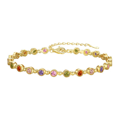 [Bloom]Sparkling Exquisite Round Cut Party Bracelet