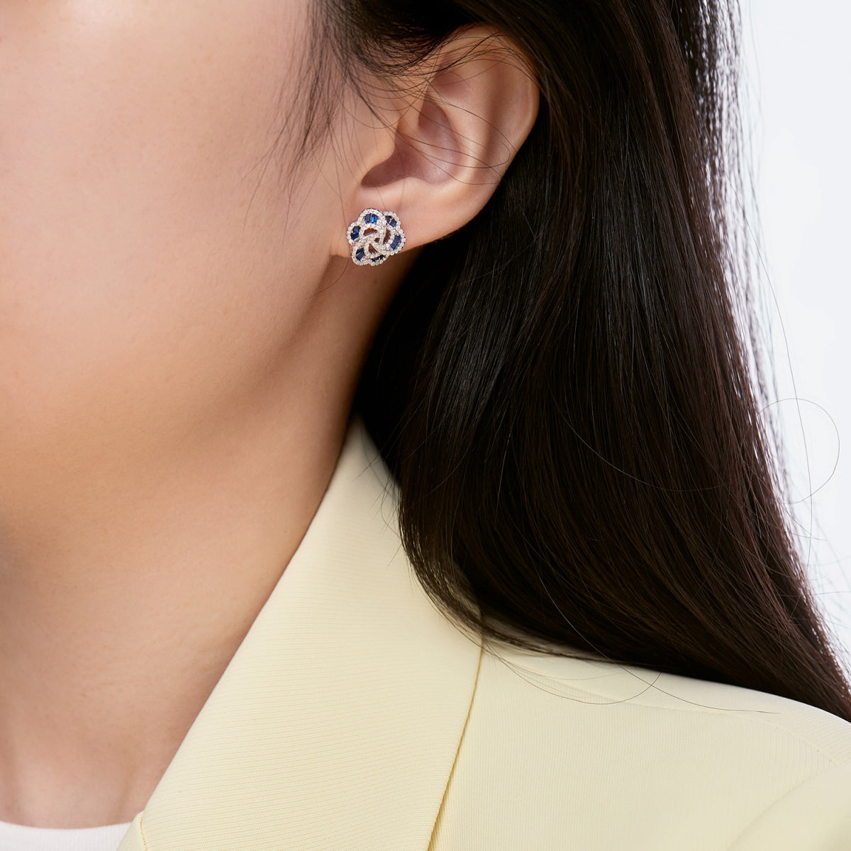 [Bloom]Exquisite Flower Shape Daily Earrings