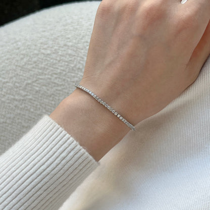 [Bloom]Dazzling Exquisite Round Cut Daily Bracelet