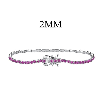 [Bloom]Radiant Colorful Round Cut Party Bracelet