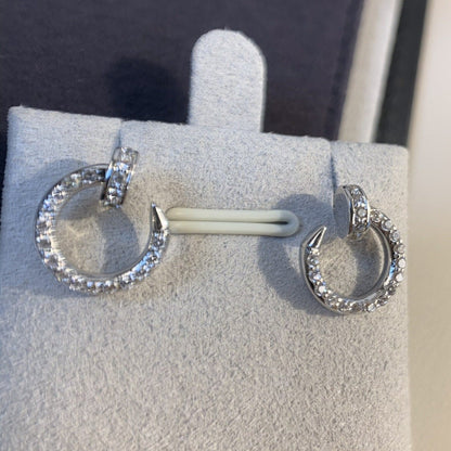 [Bloom]JUSTE EARRINGS SILVER DIAMONDS