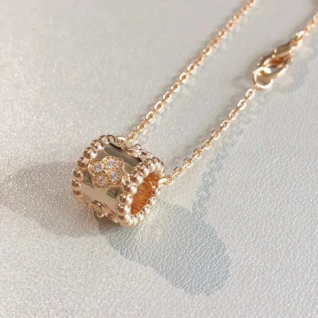 [Bloom]PERLEE PEDANT NECKLACE GOLD / ROSE GOLD