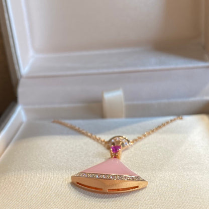 [Bloom]DREAM NECKLACE PINK OPAL