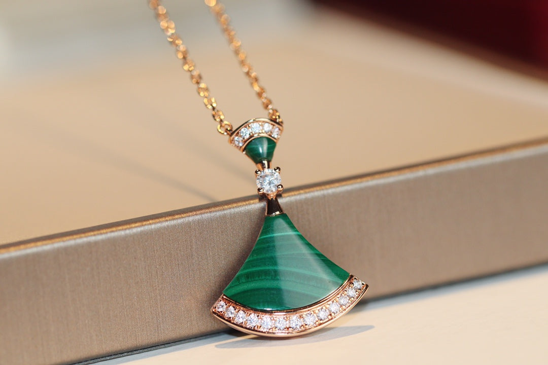 [Bloom]DREAM NECKLACE MALACHITE DIAMOND