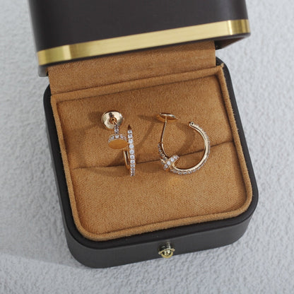 [Bloom]JUSTE EARRINGS 12.75MM PINK GOLD DIAMOND