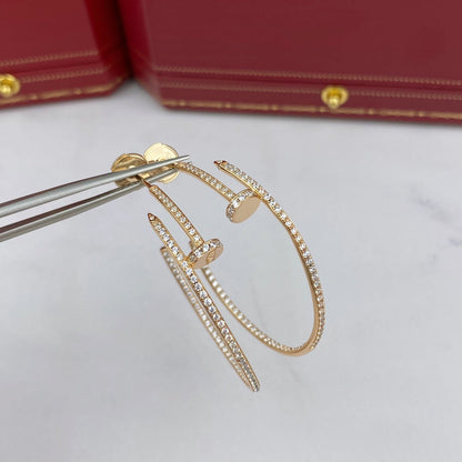 [Bloom]JUSTE EARRINGS FULL DIAMONDS 1.8MM