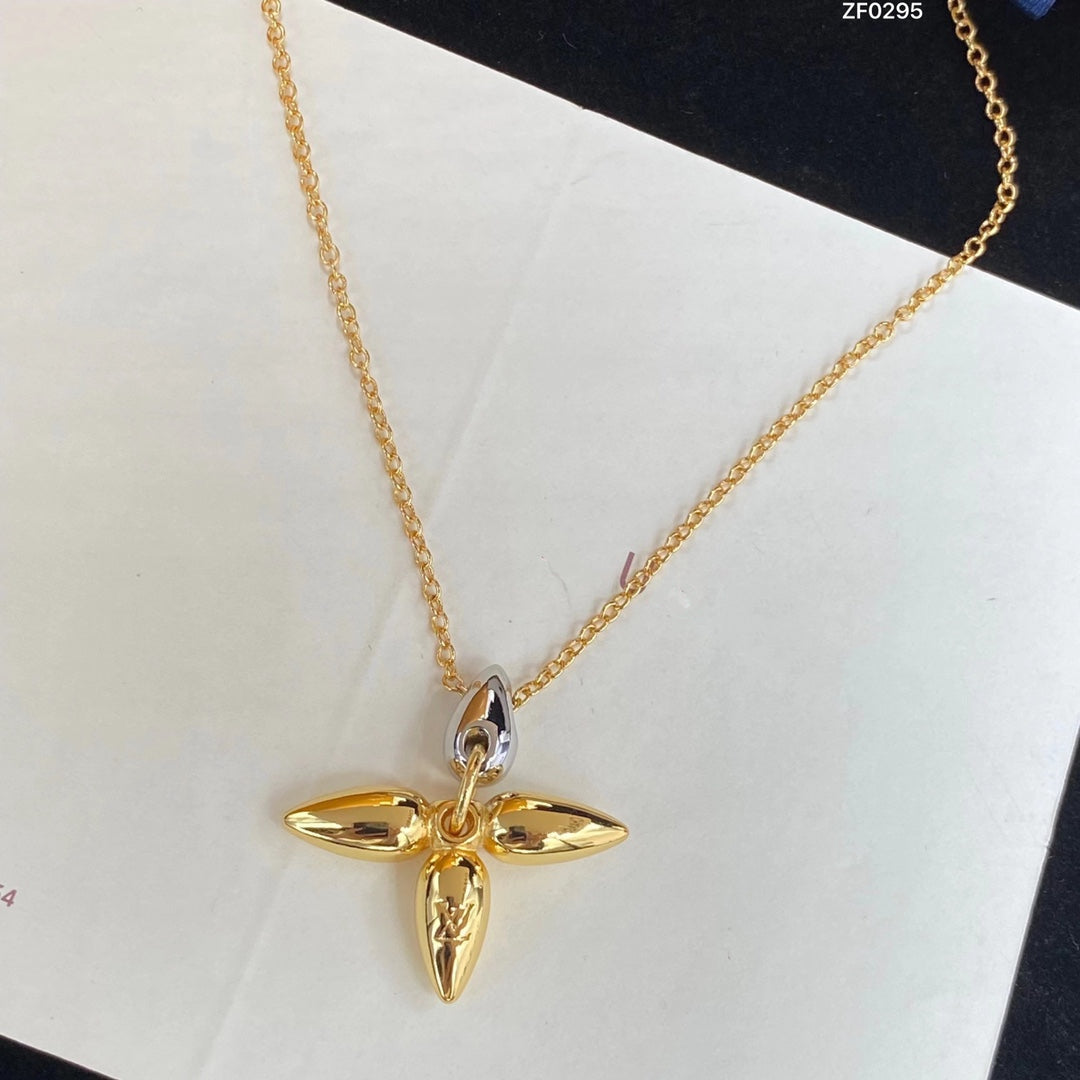 [Bloom]LOUISETTE PEDANT GOLD NECKLACE