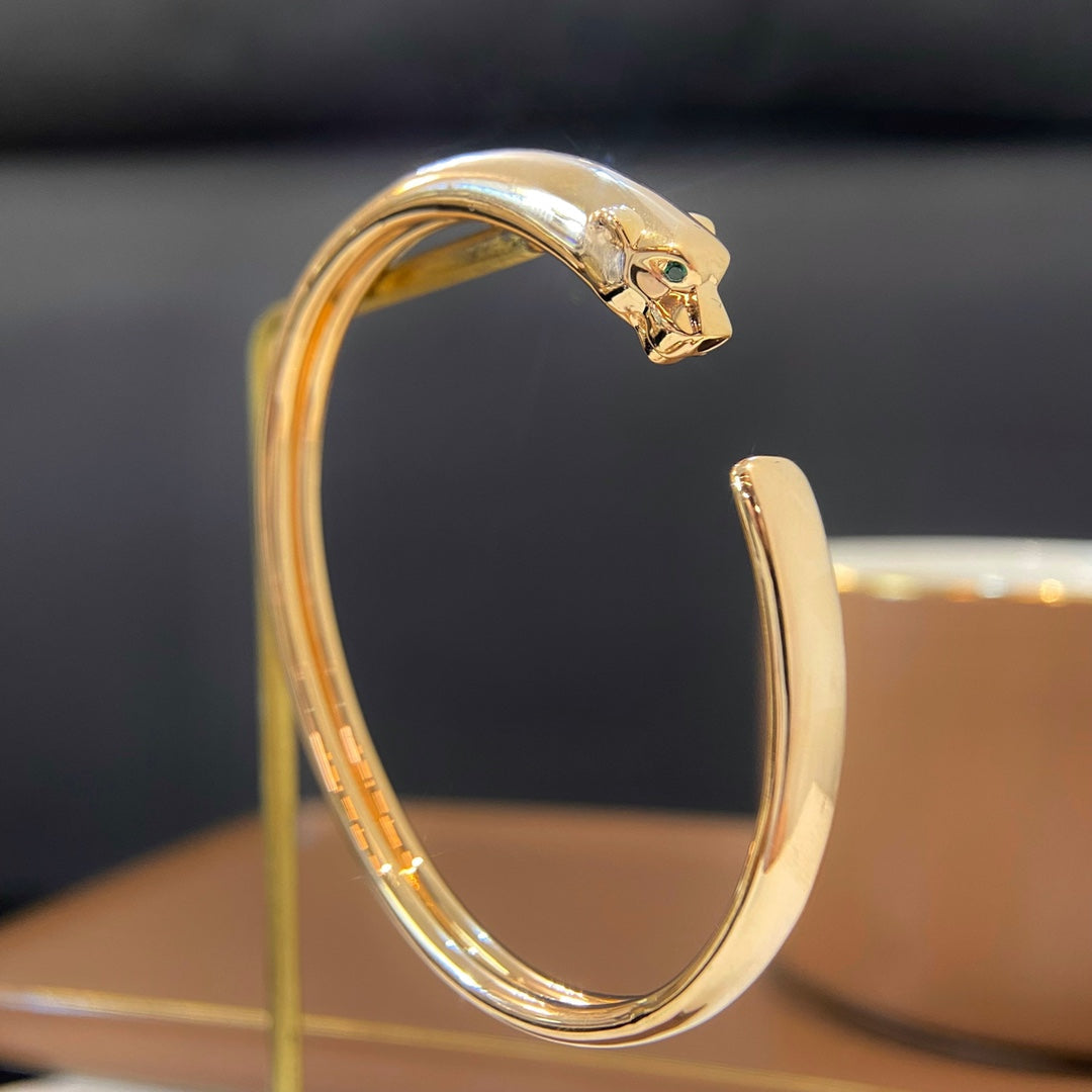 [Bloom]PANTHERE GOLD OPEN BRACELET