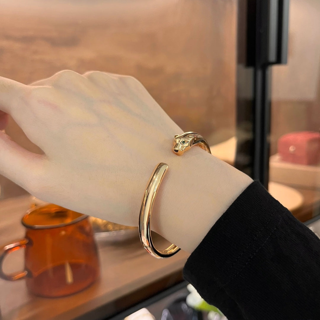 [Bloom]PANTHERE GOLD OPEN BRACELET