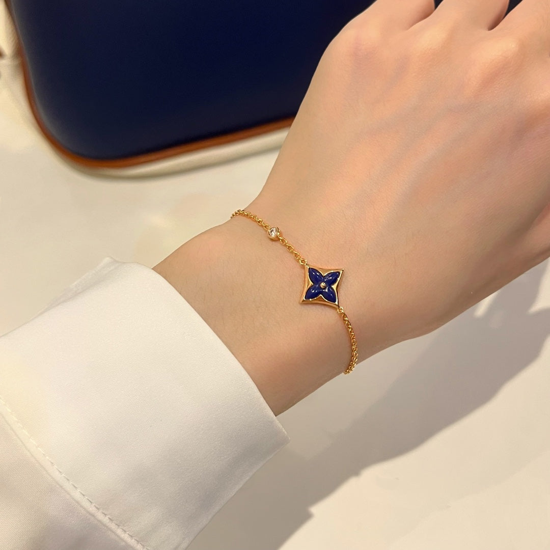 [Bloom]COLOR STAR PINK GOLD DIAMOND BRACELET