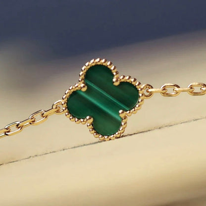 [Bloom]CLOVER 20 MOTIFS MALACHITE GOLD