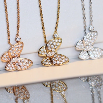 [Bloom]BUTTERFLY DIAMOND NECKLACE