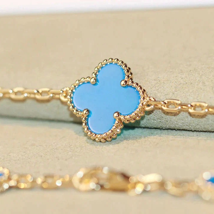 [Bloom]CLOVER 20 MOTIFS TURQUOISE GOLD