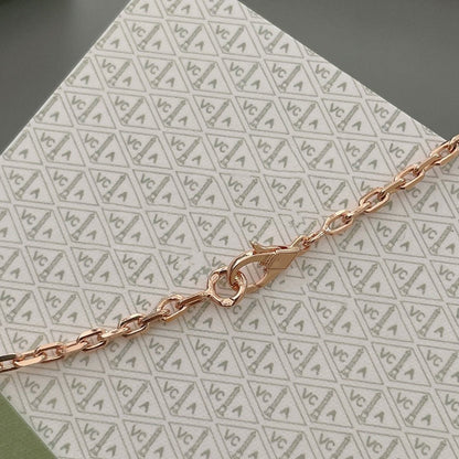 [Bloom]LUCKY SPRING 15 MOTIFS ROSE GOLD NECKLACE