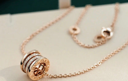 [Bloom]ZERO 1 PINK GOLD DIAMOND NECKLACE