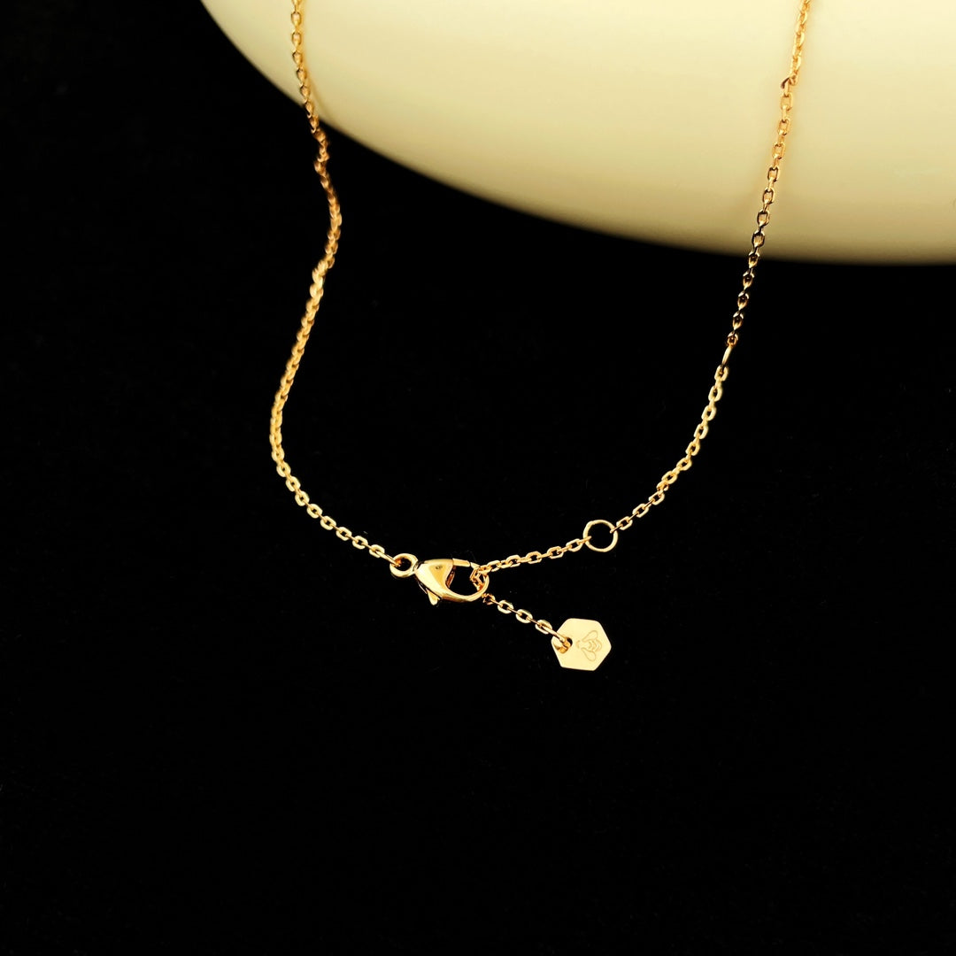 [Bloom]BEE MINI PEDANT DIAMOND NECKLACE