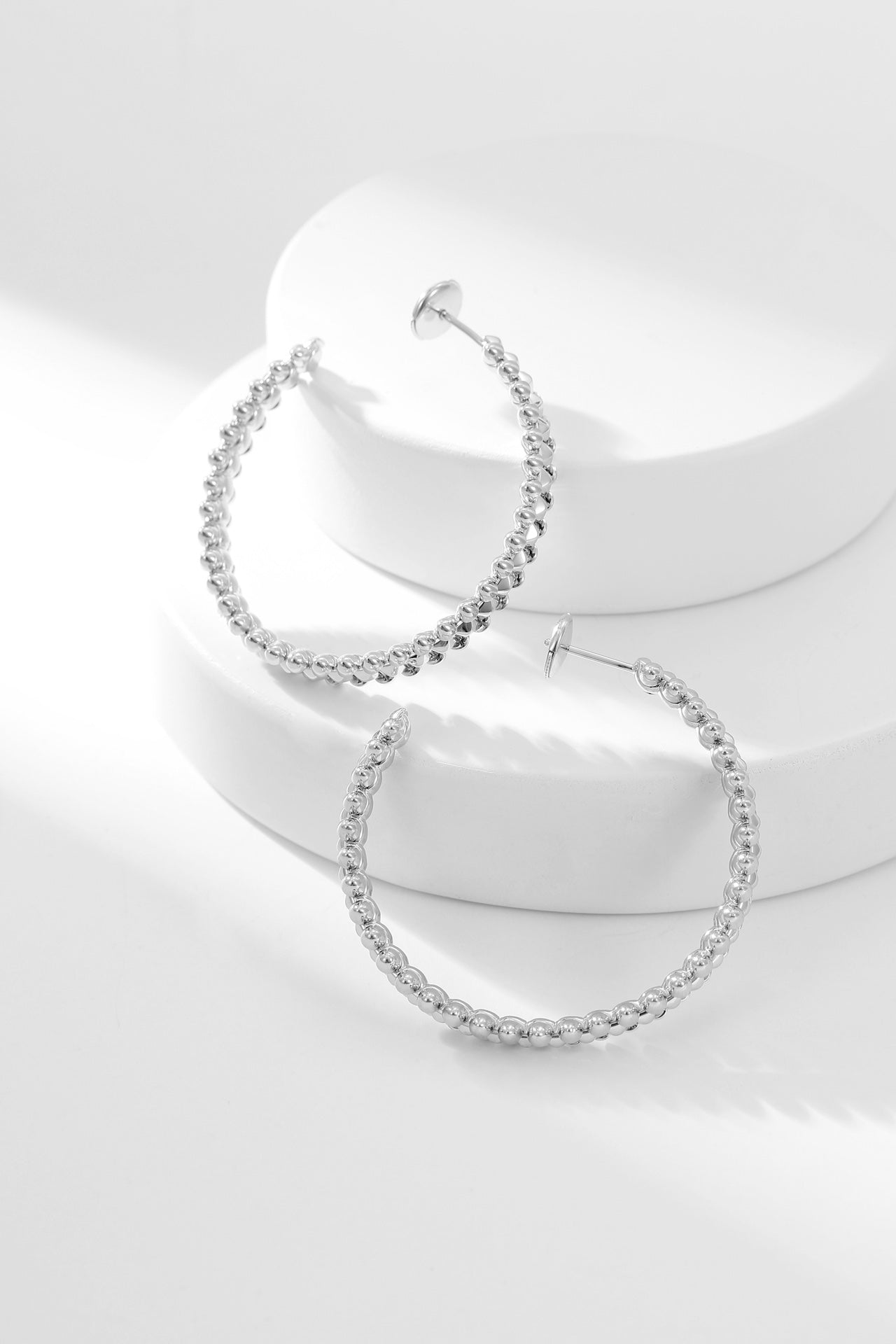 [Bloom]CLASH HOOP EARRINGS