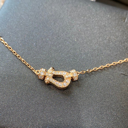 [Bloom]FORCE 10 DIAMOND PINK GOLD NECKLACE MINI MODEL