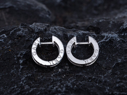 [Bloom]ZERO 1 MINI SILVER DIAMOND EARRINGS