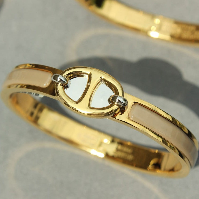 [Bloom]CLIC CHAINE GOLD BRACELET