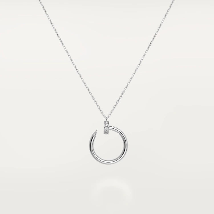 [Bloom]JUSTE NECKLACE SILVER